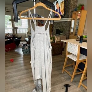 FP Movement by Free People Light Gray overall/jumpsuit/onesie
